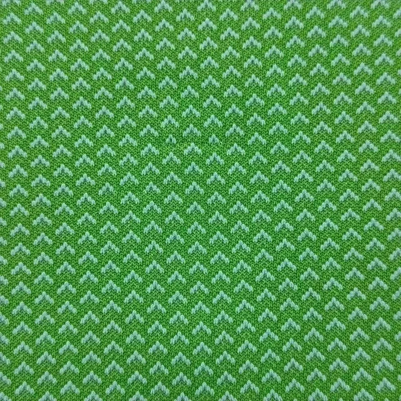 Footjoy FJ Men's Golf Polo Green Geometric Stretch Golf Polo Shirt Medium - Picture 3 of 14